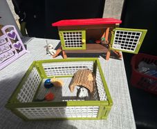 Schleich rabbit hutch
