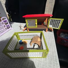 Schleich rabbit hutch