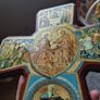 Unique Find Vintage Large Holy Trinity Cross. Religious. Image 5