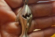 Metal Shark Pendant