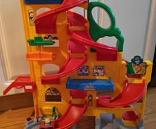 Slide  with cars