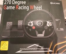 Pc gaming steering wheel