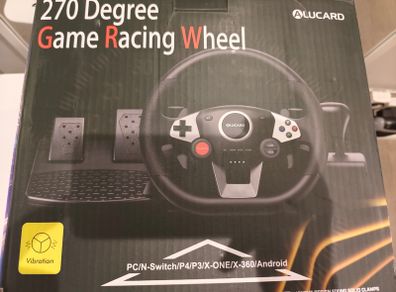 Pc gaming steering wheel