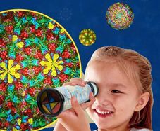2 Pcs Magic Kaleidoscope Stretchable Long Old World Kaleidoscope Classic Toys for Boys and Girls Gifts Children Toys