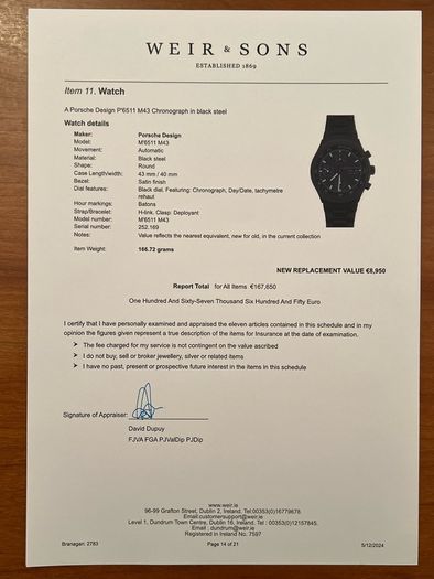 Porsche Design Chronograph