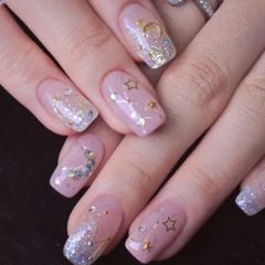 Gold 3D Metal Rivet Nail Art Decoration