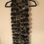 Long Fur Pom Pom Scarf Stole Wrap Image 6