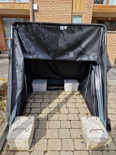 Motorcycle Shelter Garage Tent Cover Universal Folding Shed Motoguard XXL