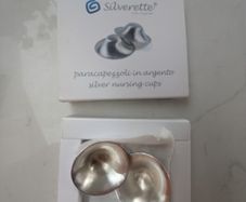 Silverette Silver Nursing Cups
