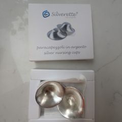 Silverette Silver Nursing Cups