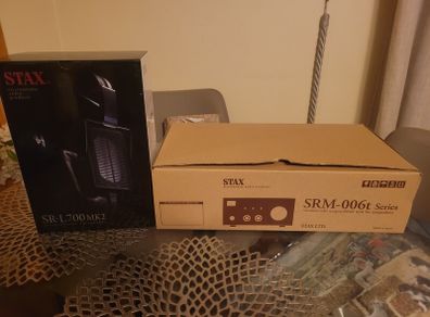Stax Sr-l700 mk2 and Srm-006t mk2 "kimik" Valve Energiser