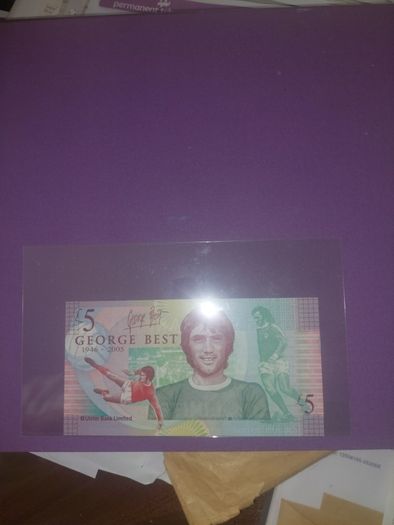 george best banknote