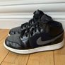 Grey & Black Nike Air Jordan Mid Image 3