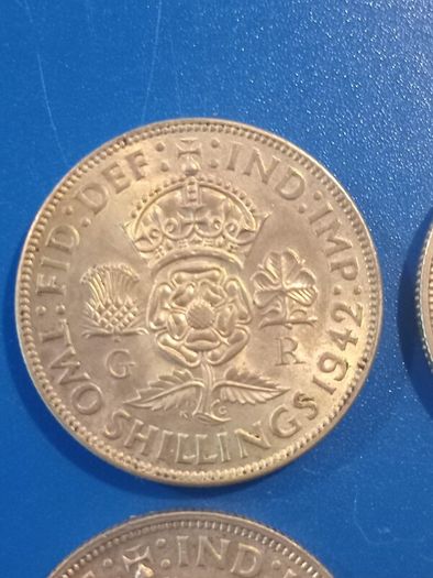 4x GeorV1 florins