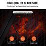 X-Marks Fire Pit Grill Grate, Foldable Round Cooking Grate, Heavy Duty Steel Campfire BBQ Grill Image 5
