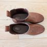 Brown leather Chelsea ankle boots Image 2