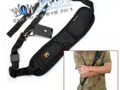 Camera Anti Slip Black Single Shoulder Sling Belt Strap