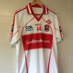 Derry Jersey. Official Player Issue Oneills Mens Home Jersey From 2009. Original From The Time. Not A Modern Day Remake.