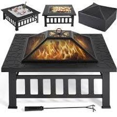 fire pit outdoor heater bbq