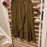 skirt Fransa size small midi wrap effect skirt elastic waistband Image 3