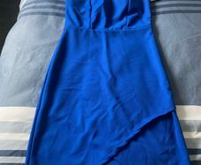 Size 8 blue bodycon dress