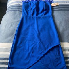Size 8 blue bodycon dress