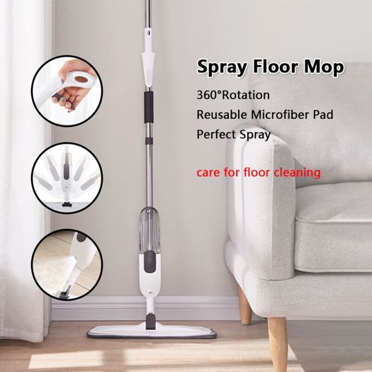 Spray Mop Microfibre Water Spraying Mop Floor Cleaner Kitchen Tiles Marble