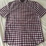 Tommy Hilfiger Burgundy Check Shirt  L Image 2