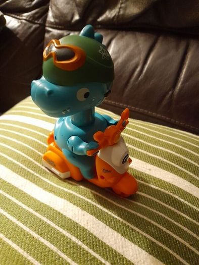 Motorbike Dino toy