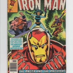 Iron Man #104  "triad!" Part 2 Of 5. 1977 Marvel Bronze Age Comic