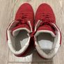 Armani red leather high tops size UK 5 Image 3