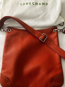 LONGCHAMP Orange Leather Bag for sale.  Collection only from Naas Co Kildare