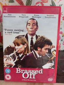 Brassed Off (1996) Dvd Ewan Mcgregor Pete Postlethwaite