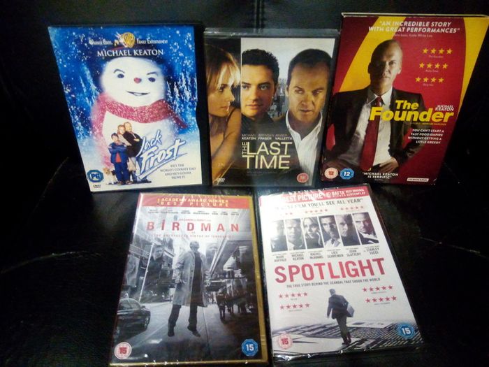Michael Keaton Dvd Collection Bundle Beetlejuice Batman The Founder Birdman Spotlight Etc