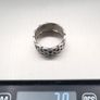 Sterling Silver Celtic Knot Ring, Full British Hallmarks Image 9