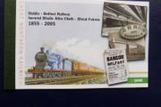 Ireland 2005.Dublin-Belfast Railway.Complete Four panes Stamp Booklet.MNH.