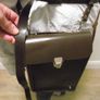 1970s Soviet Military Army Officer's Leather Sam Browne Belt with Field Bag Map-case Image 7