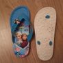 New - Size 2 - A Cute Pair of Frozen Elsa & Anna Flip Flops, Image 2
