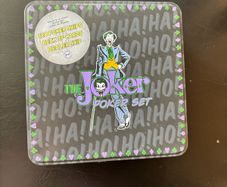 The Joker Poker Set, licensed DC Comics