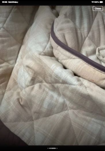 jacket fat face shacket quilted size 14 plum/ brown shade