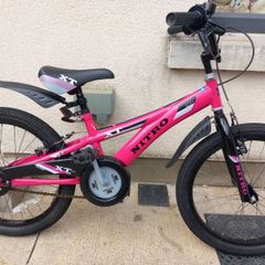 Kids Nitro bike size 20 inch wheels.