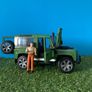 Bruder jeep and mini digger Image 3