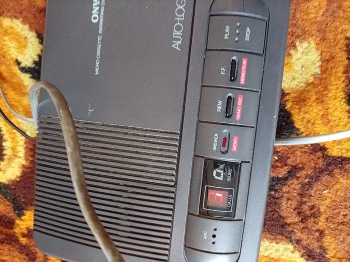 Vintage Onwa Micro Cassette Telephone. Tested & working perfectly.