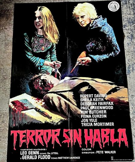 Original Cult Horror Cinema Posters for sale