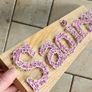Saoirse Name Sign Plaque Oak Wood Image 3