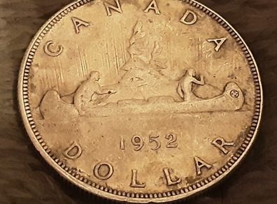 Canadian dollar 1952