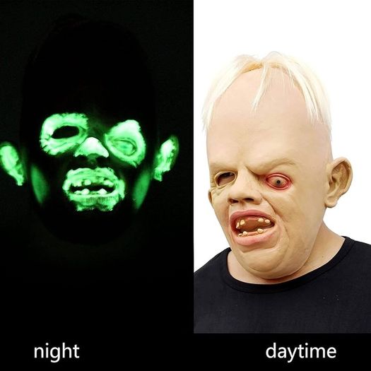 Halloween Costume Party Scary Horror Latex Goonies Sloth Head Mask