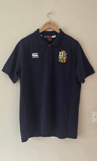 Lions Rugby Men's Canterbury Polo Shirt Size XL