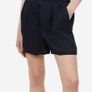 Navy Satin Shorts (New) Image 3