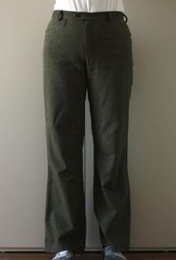 Woolen green trousers Savida